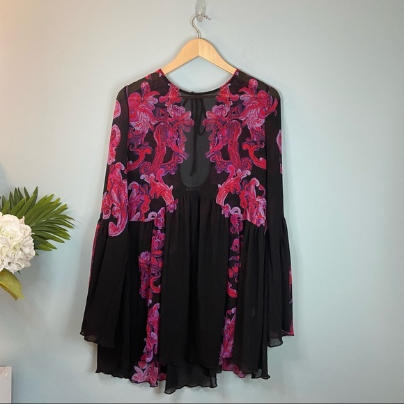 Intimately Free People Symphony Printed Slip Dress - Picture 1 of 9